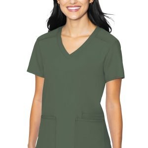 Medcouture 2 Pocket Women's Top